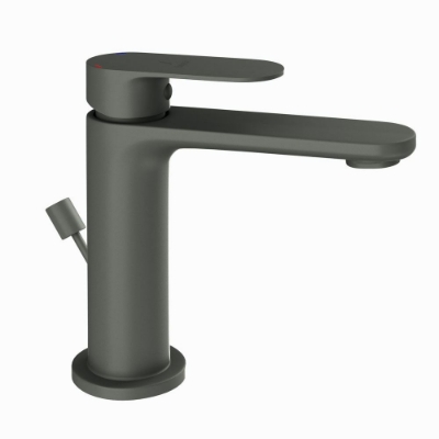 Picture of Single Lever Basin Mixer with Popup Waste - Graphite