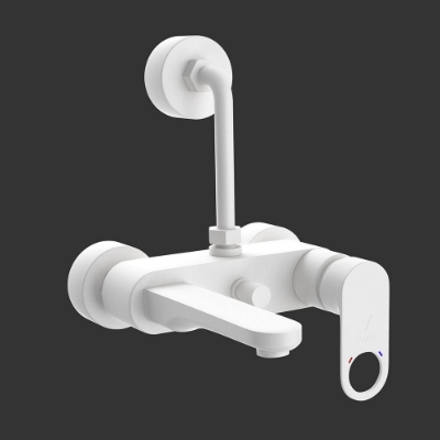 Picture of Single Lever Bath & Shower Mixer - White Matt