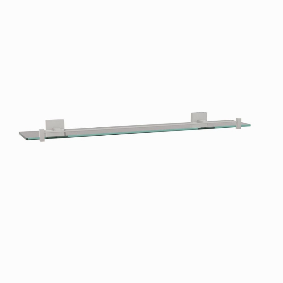 Picture of Glass Shelf 600mm Long - White Matt