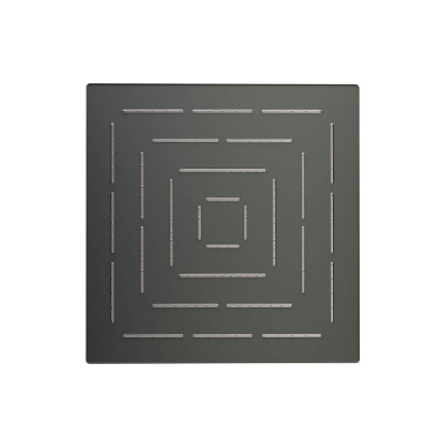 Picture of Square Shape Maze Overhead Shower - Graphite