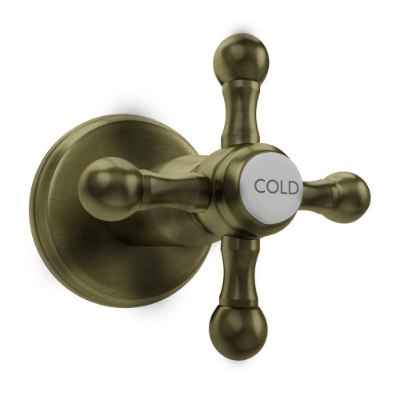 Picture of In-wall Stop Valve Cold Only - Antique Bronze