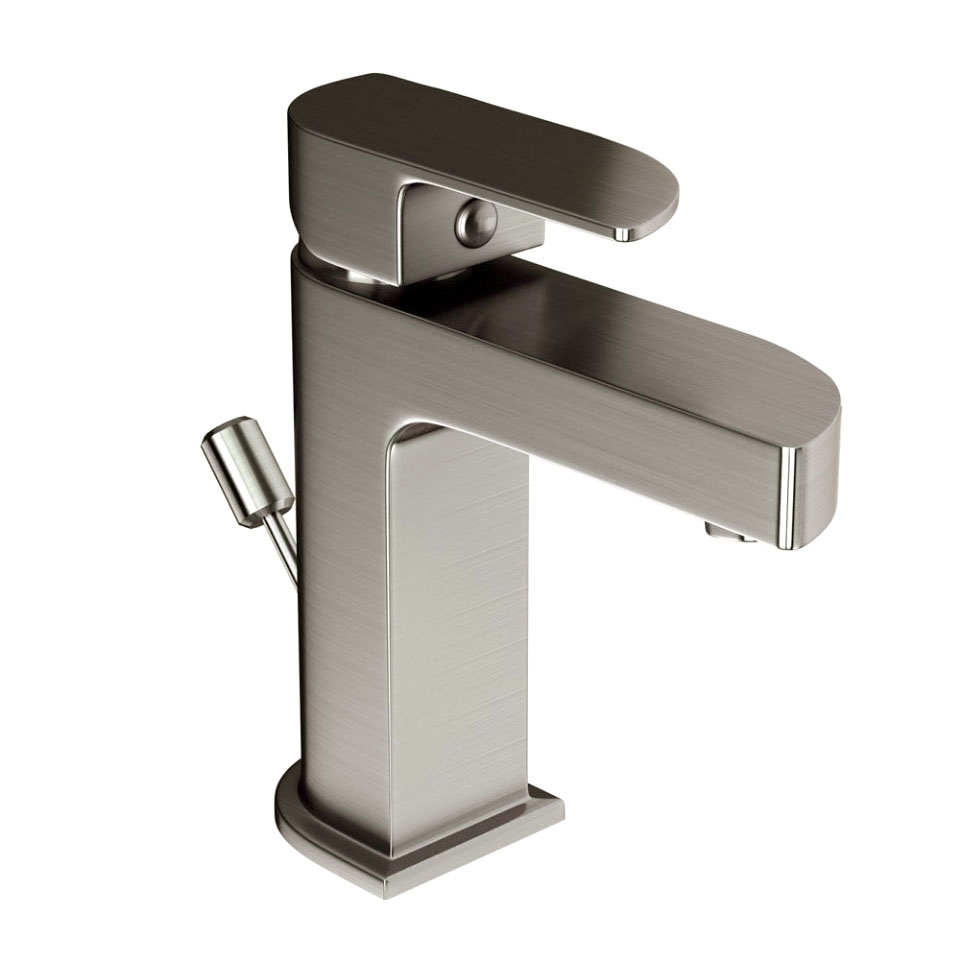 Picture of Single Lever Basin Mixer with Popup Waste -Stainless Steel