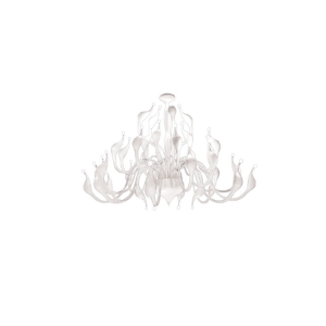 Picture of Meta Swan Chandelier - White