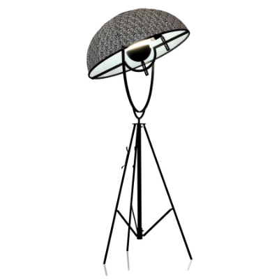 Picture of 1 LT Grey Floor Lamp 