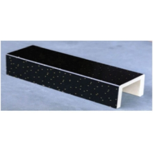 Picture of Galaxy Black  Artificial Marble Ledge - (Size : 900x900)