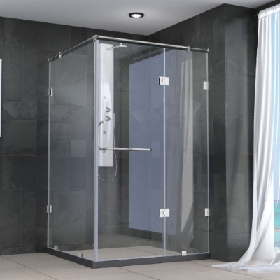 Picture of Frameless Corner enclosure - (Size : 1600-2000)