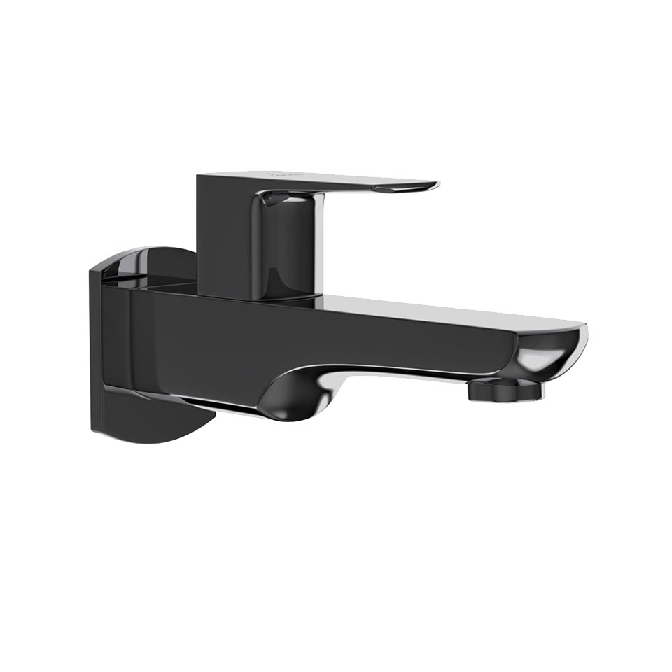 Picture of Bib Tap with Wall Flange - Black Chrome