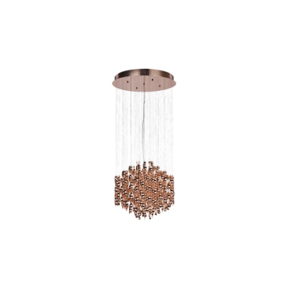 Picture of Metal string Ceiling Light -  Rose Gold