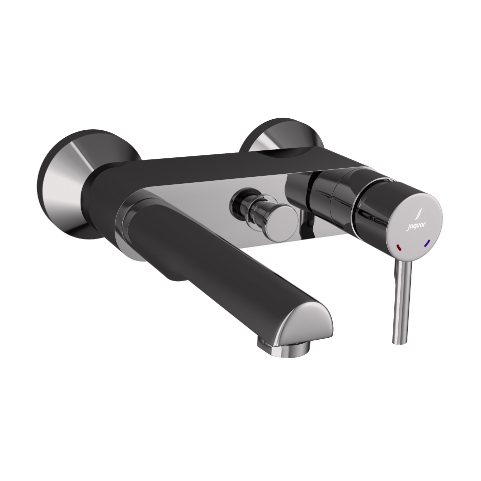 Picture of Single Lever Bath & Shower Mixer - Black Chrome