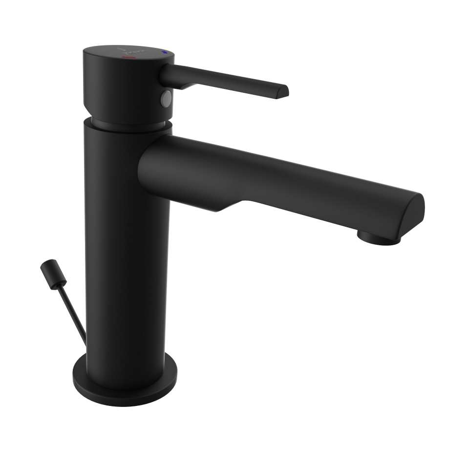 Picture of Single Lever Basin Mixer  - Black Matt