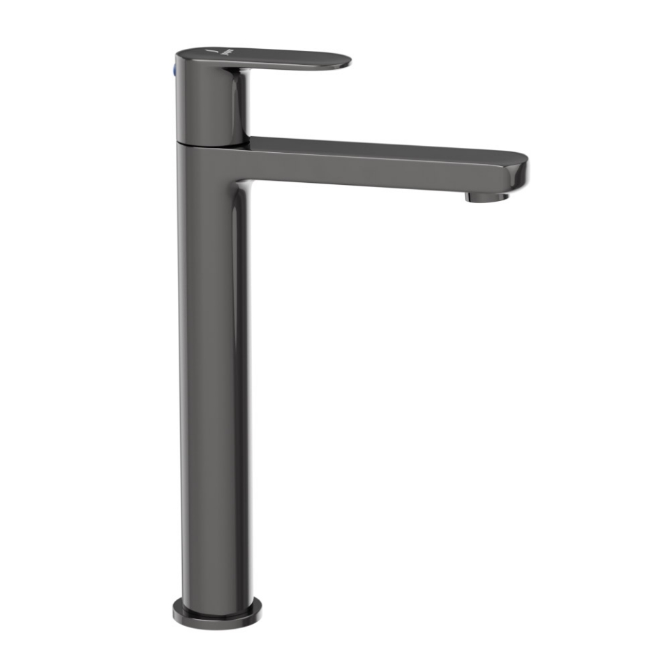 Picture of High Neck Basin Tap - Black Chrome