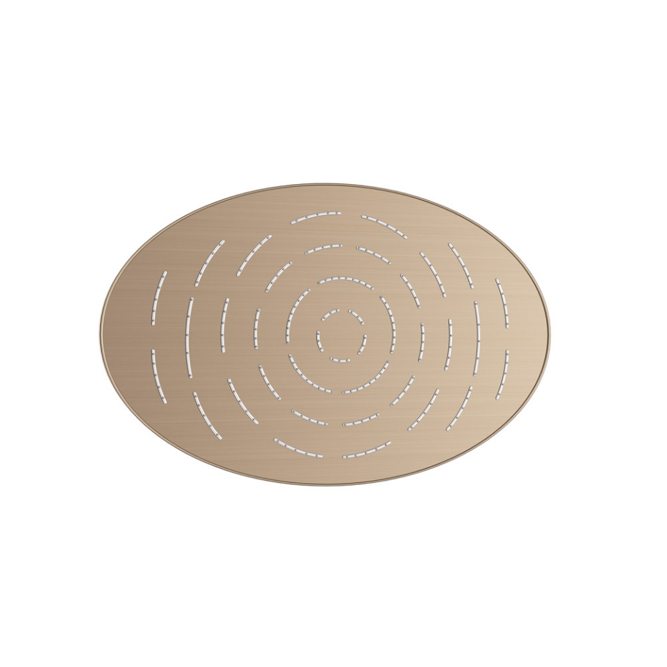 Picture of Oval Shape Maze Overhead Shower - Gold Dust