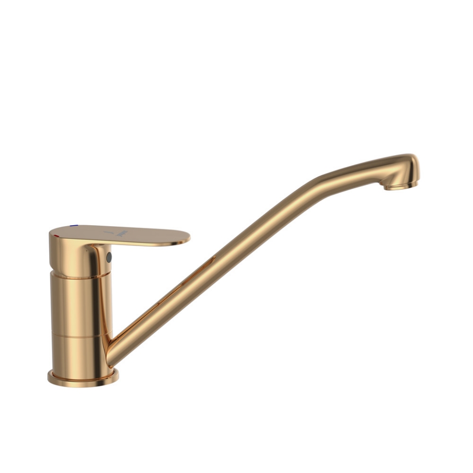 Picture of Single Lever Mono Sink Mixer - Auric Gold