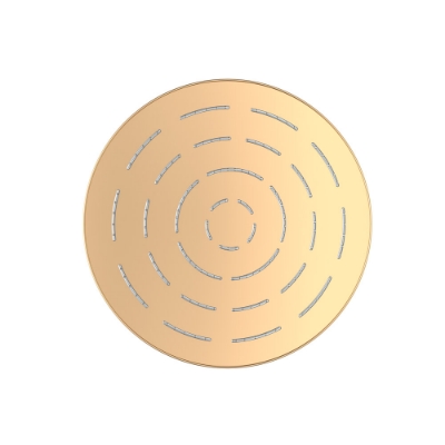 Picture of Round Shape Maze Overhead Shower - Auric Gold