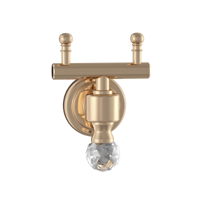 Picture of Double Coat Hook - Auric Gold