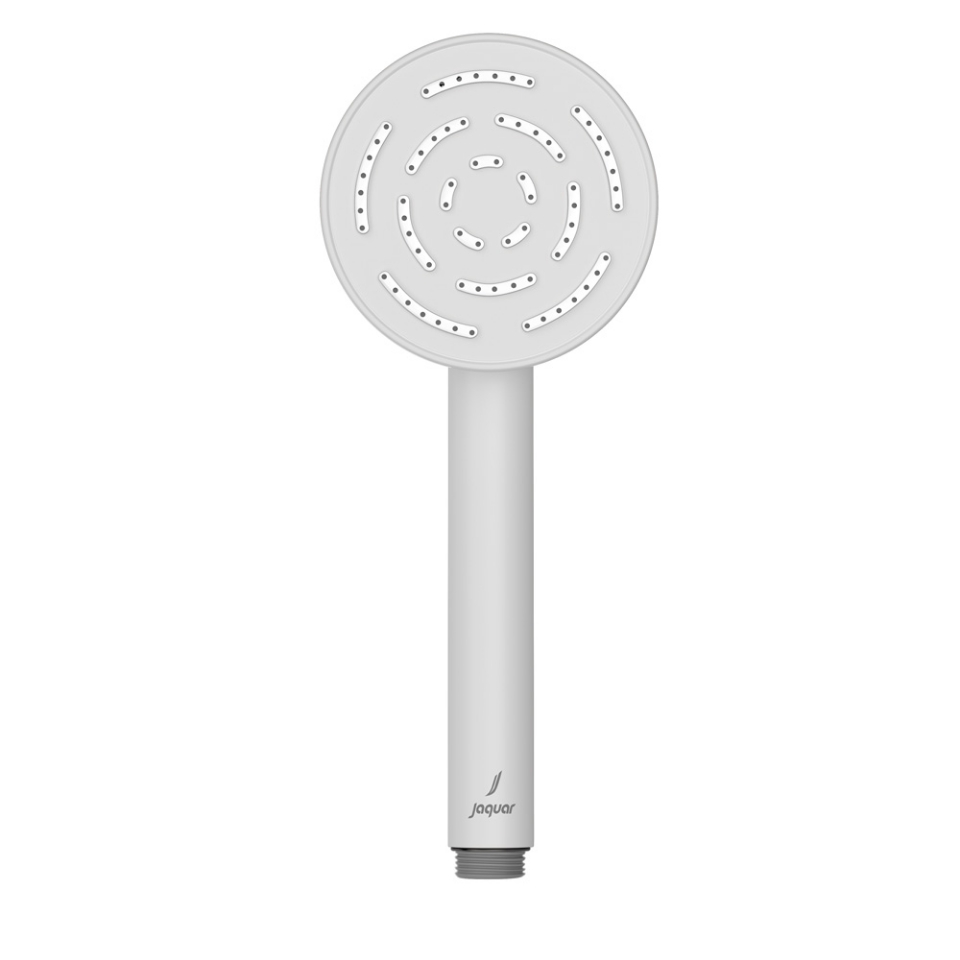 Picture of Single Function Round Shape Maze Hand Shower - White Matt