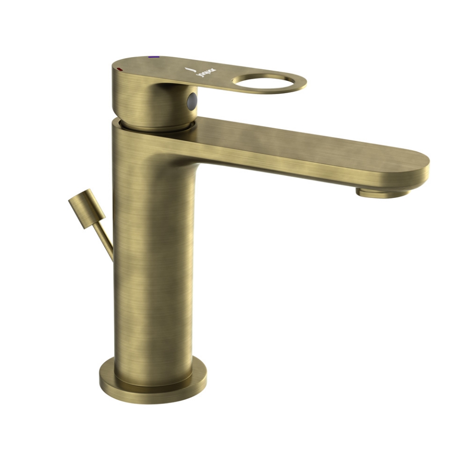 Picture of Single Lever Basin Mixer with Popup Waste - Antique Bronze