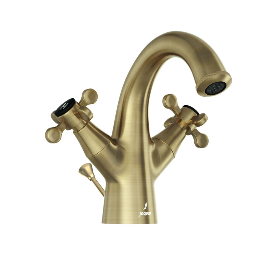 Picture of Monoblock Basin Mixer with popup waste - Antique Bronze