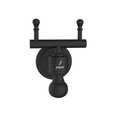 Picture of Double Robe Hook - Black Matt