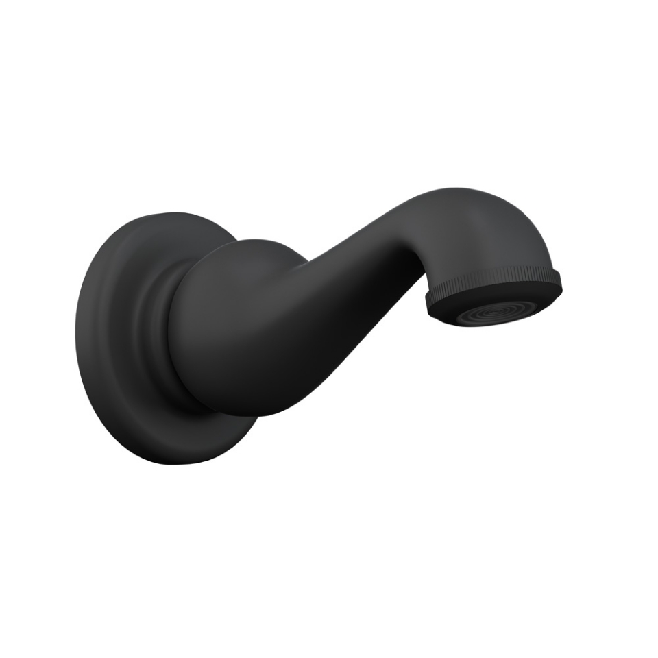 Picture of Queens Bath Spout - Black Matt