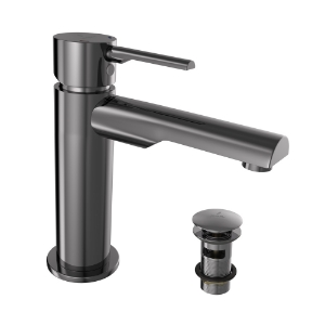 Picture of Single Lever Basin Mixer  - Black Chrome