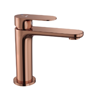 Picture of Single Lever Basin Mixer - Blush Gold PVD