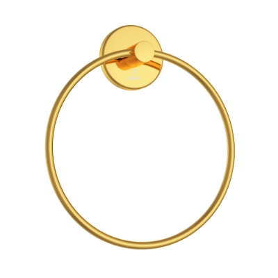 Picture of Towel Ring Round - Gold Bright PVD