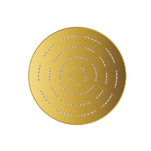 Picture of Round Shape Maze Overhead Shower - Gold Bright PVD