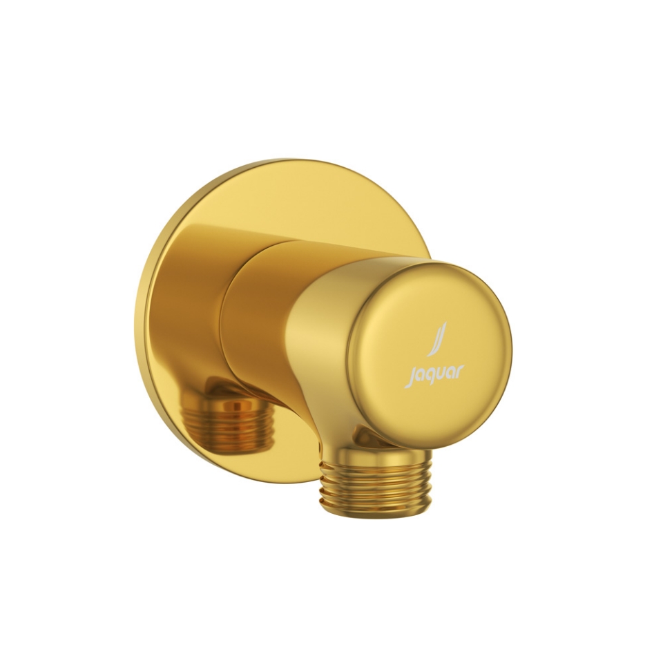 Picture of Round Wall Outlet - Gold Bright PVD