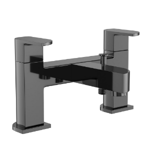 Picture of H Type Bath and Shower Mixer - Black Chrome