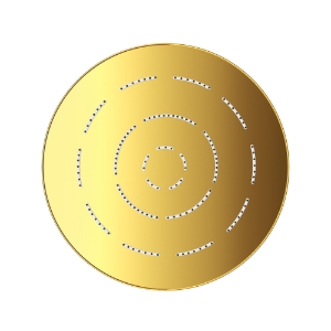 Picture of Single Function Round Shape Maze Overhead Shower - Gold Bright PVD