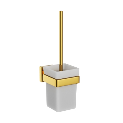 Picture of W.C. Brush Holder - Gold Bright  PVD