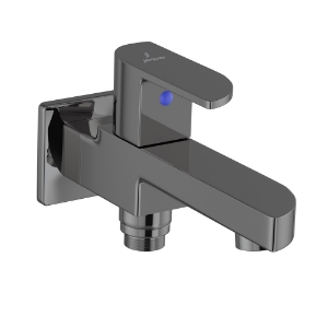 Picture of 2-Way Bib Tap - Black Chrome