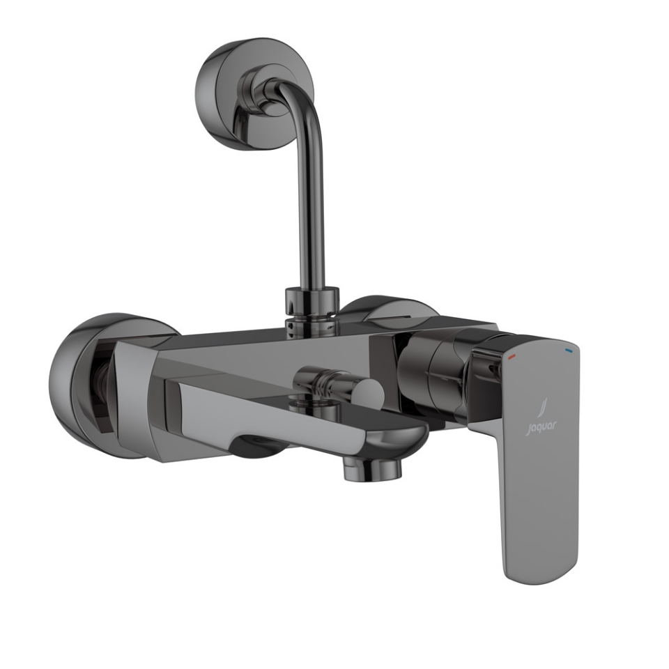 Picture of Single Lever Bath and Shower Mixer - Black Chrome