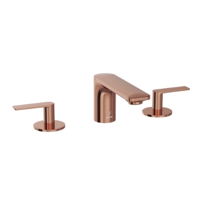 Picture of 3-Hole Basin Mixer - Blush Gold PVD