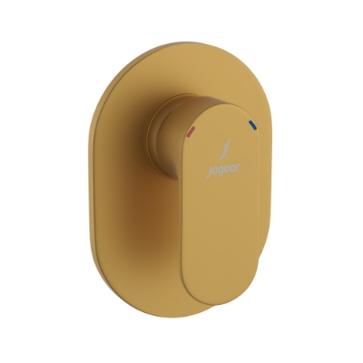 Picture of ชุดอุปกรณ์เปิดปิดของ Diverter แบบก้านเดี่ยวในผนังแบบ manual - สีทองด้าน PVD