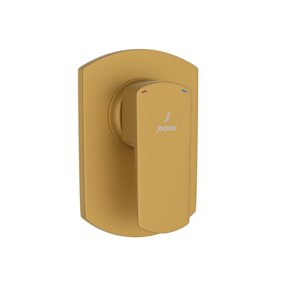Picture of ชุดอุปกรณ์เปิดปิดของ Diverter แบบก้านเดี่ยวในผนังแบบ manual - สีทองด้าน PVD