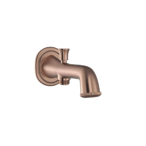 Picture of Queens Prime Bath Spout with Diverter - Antique Copper