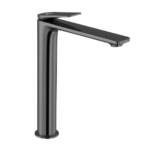 Picture of Single Lever High Neck Basin Mixer - Black Chrome