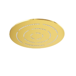 Picture of Single Function Round Shape Maze Overhead Shower - Gold Bright PVD