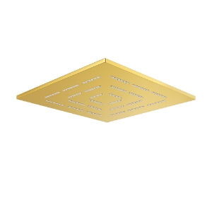 Picture of Square Shape Maze Overhead Shower - Gold Bright PVD