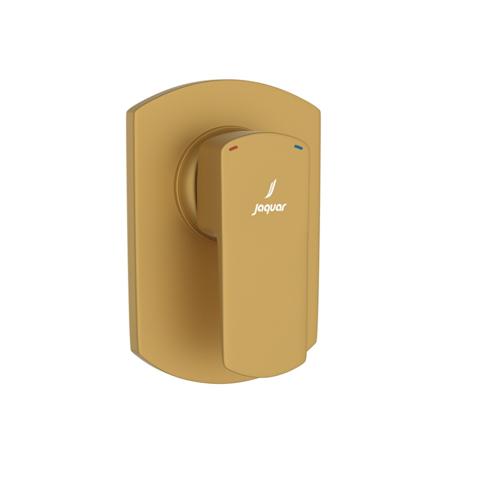 Picture of ชุดอุปกรณ์เปิดปิดของ Diverter แบบก้านเดี่ยวในผนังแบบ manual - สีทองด้าน PVD