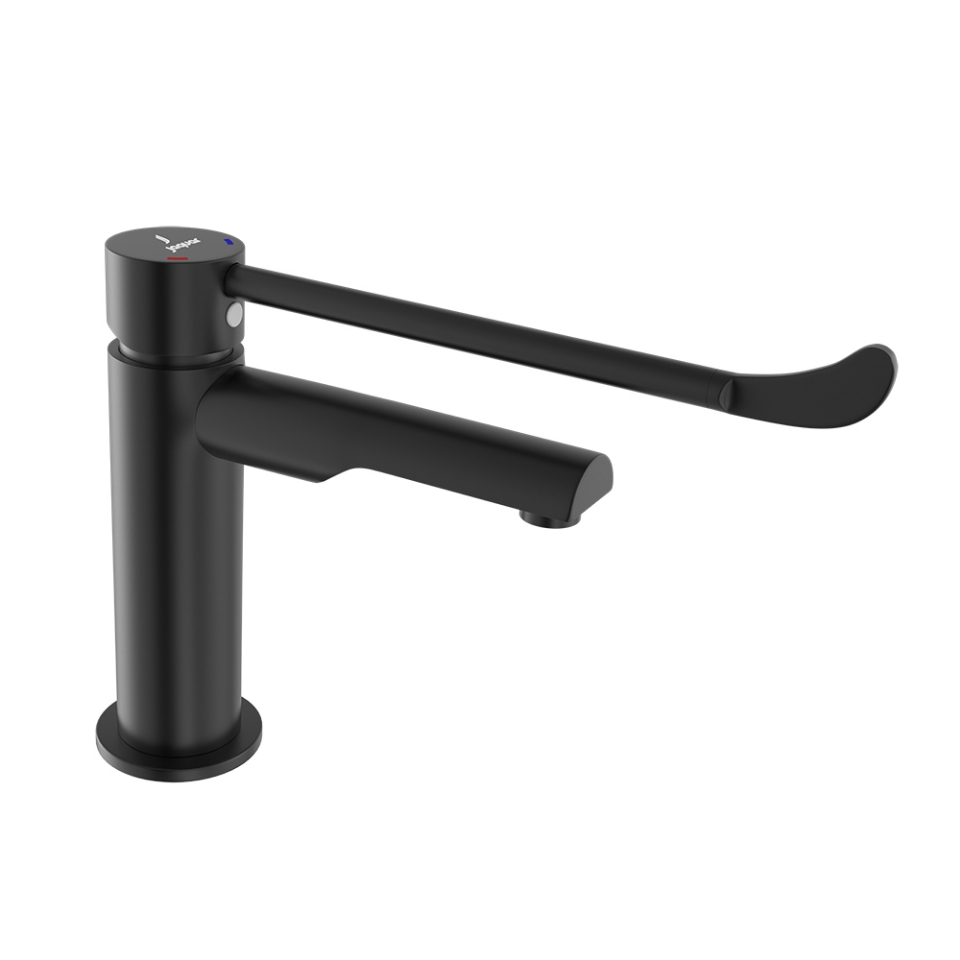 Picture of Florentine Prime Single Lever Basin Mixer - Black Matt