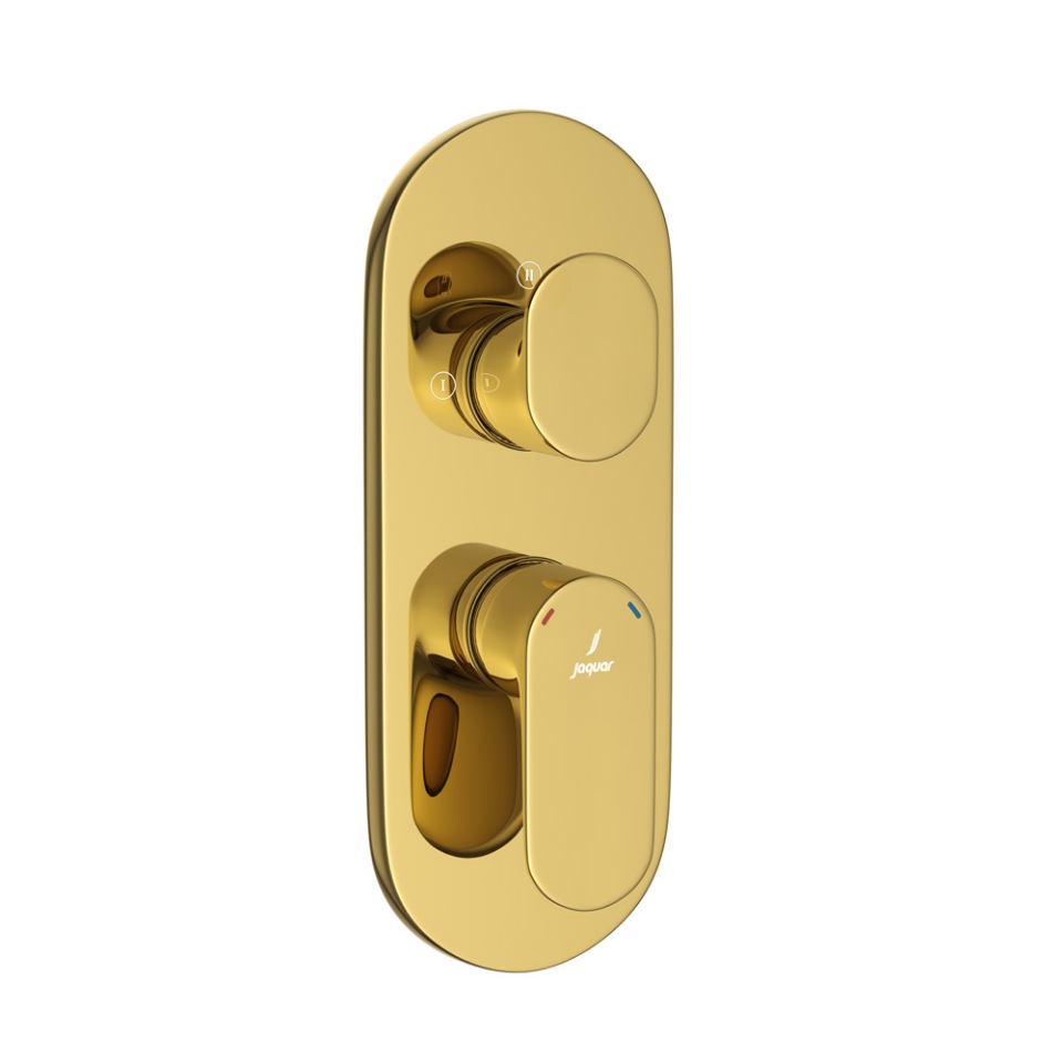 Picture of Aquamax Single Lever Shower Mixer - Gold Bright PVD