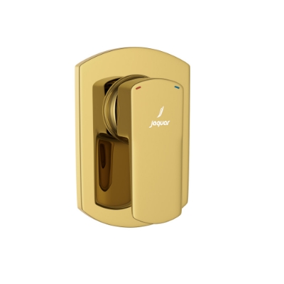 Picture of ชุดอุปกรณ์เปิดปิดของ Diverter แบบก้านเดี่ยวในผนังแบบ manual - สีทองสุกสว่าง PVD