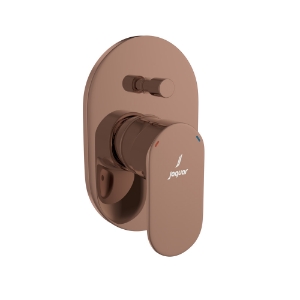 Picture of ชุดอุปกรณ์เปิดปิดของ Diverter แบบก้านเดี่ยวในผนังแบบ Hi Flow - สีทองแดง พีวีดี