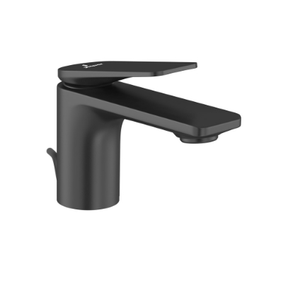 Picture of Single Lever Basin Mixer with Popup Waste - Black Matt