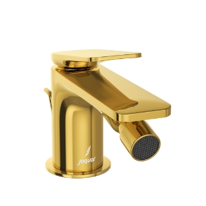 Picture of Single Lever Bidet Mixer with Popup Waste - Gold Bright PVD