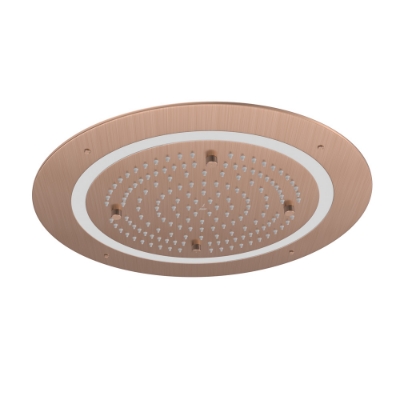 Picture of ฝักบัวทรงกลมเหนือศีรษะฟังก์ชั่นเดียว - สีทองแดงโบราณ