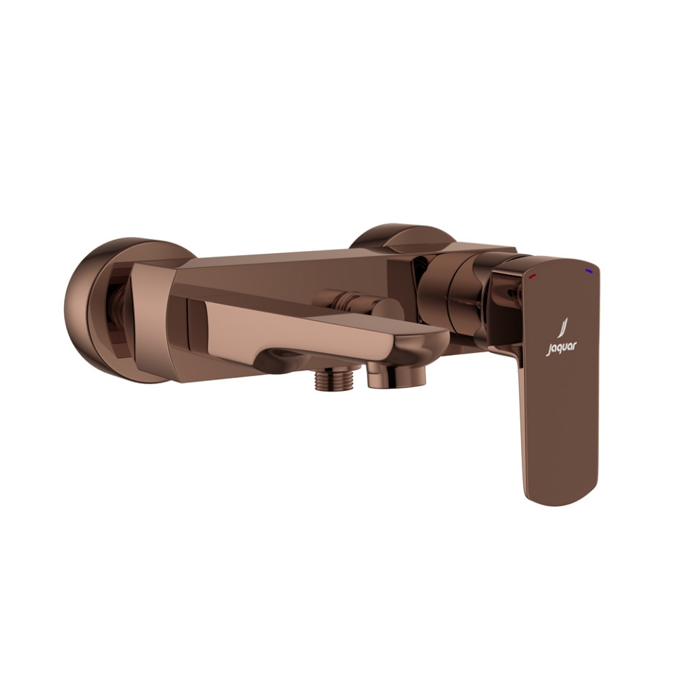 Picture of ก๊อกผสมอ่างอาบน้ำและฝักบัวก้านเดี่ยว - สีทองแดง พีวีดี